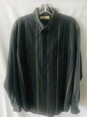 Tommy Bahama L/S Striped Button Down Shirt